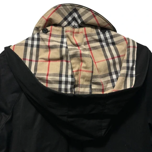 Burberry London Black Trench Coat